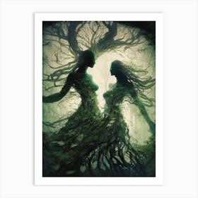 Forest Waltz Art Print