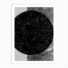 Mbw - black Art Print