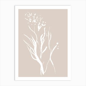 Pollens Scandinavian Minimalist Abstract Art Print