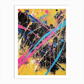 Splatter Painting 5 Art Print