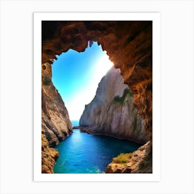 Cave Of The Sea Art Print