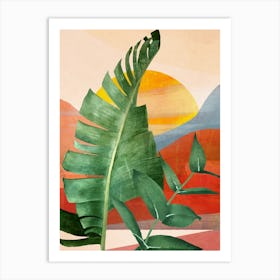 Tropical Summer Abstract Art 13 Art Print