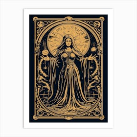 Goddess Of The Sun Art Print