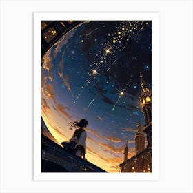 Starry Night 153 Art Print