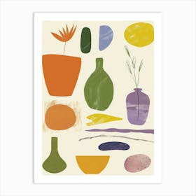 Abstract Objects Collection 4 Art Print