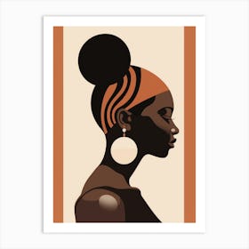 African Woman 39 Art Print