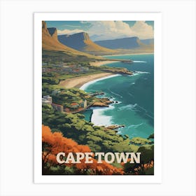 Cape Town Travel South Africa Art Print