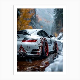 Porsche 911 Gts Art Print