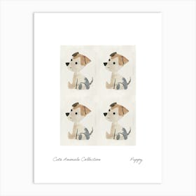 Cute Animals Collection Puppy 6 Art Print