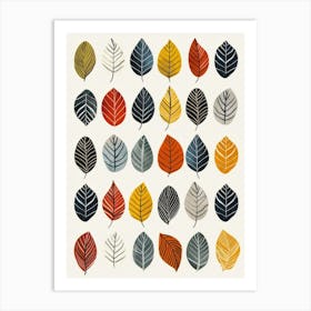 Autumn Leaves 63 Art Print