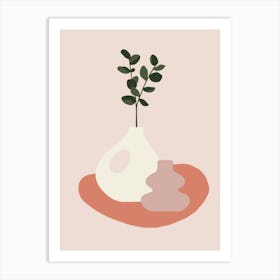 Plant In A Vase 2 Art Print