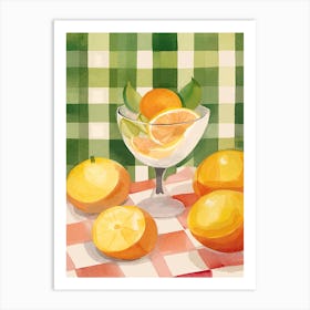 Summer Cocktails 1 Art Print