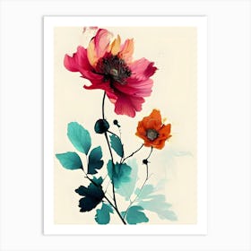 Poppies 82 Art Print