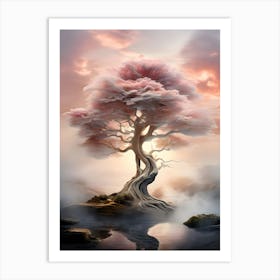 Sakura Tree 3 Art Print