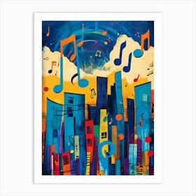 Music City Art Print