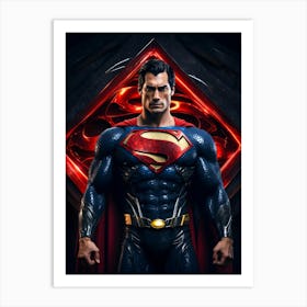 Superman 4 Art Print