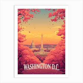 Washington D.C. Poster 1 Art Print