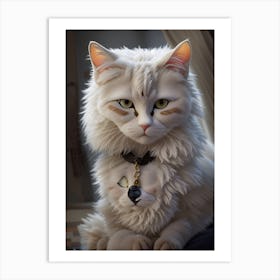 Cat Portrait Art Print