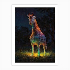 Giraffe 51 Art Print