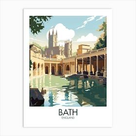 Bath Travel Print England Gift Art Print
