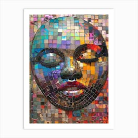 Mosaic Art Art Print