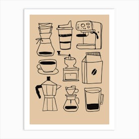 Coffee Maker 2 Art Print