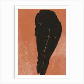 The Black Nude Art Print