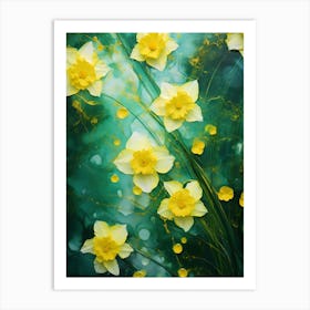 Yellow Daffodils 1 Art Print