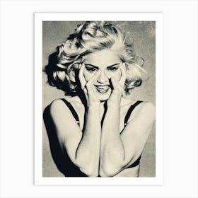 Madonna Music Portrait Gift Art Print