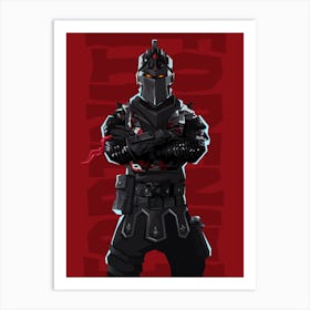 Fortnite Black Knight Art Print