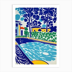 Pool By Jean Paul Gauguin Art Print