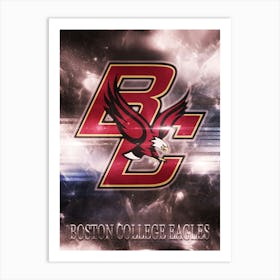 Boston College Eagles Art Print