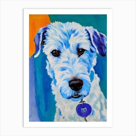 Pumi Fauvist Style Dog Art Print