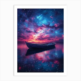 Starry Night Sky 22 Art Print