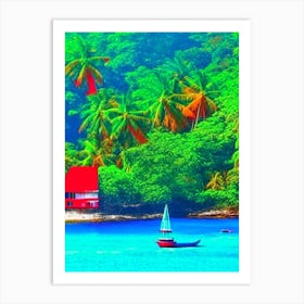 Andaman And Nicobar Islands India Pop Art Photography Tropical Destination Art Print