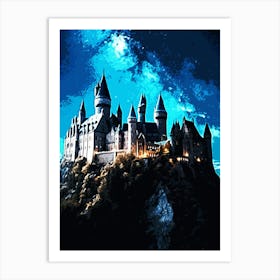 Hogwarts Castle Art Print