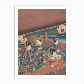 Print9 By Utagawa Kunisada Art Print