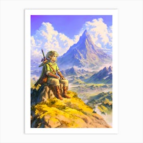 Legend Of Zelda Breath Of The Wild 1 Art Print