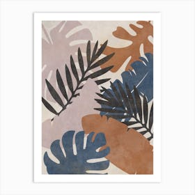 Tropical Leaves 7 Art Print