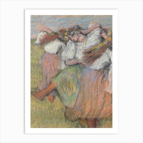 Russian Dancers, Hilaire Germain Edgar Degas Art Print