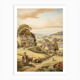 London Countryside Art Print