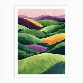 California Landscape 6 Art Print