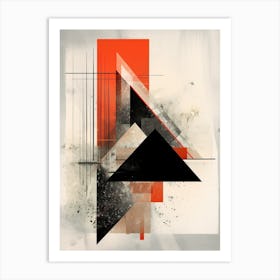 Geometric Abstraction Illustration 23 Art Print