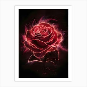 Red Rose 1 Art Print