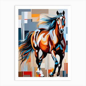 Modern Horse Art, 118 Art Print