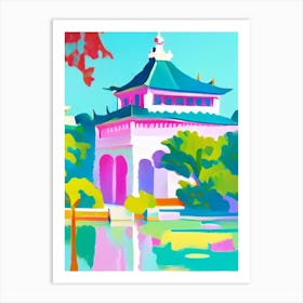 Summer Palace, 1, China Abstract Still Life Art Print