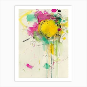 Abstract Painting 1884 Art Print