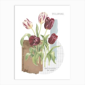 Tulipano Art Print