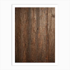 Antique Wooden Texture Showcasing A Rich Rustic Design With An Intricate Grunge Pattern Incorporat (2) Art Print