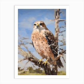 Bird Painting Falcon 8 Art Print